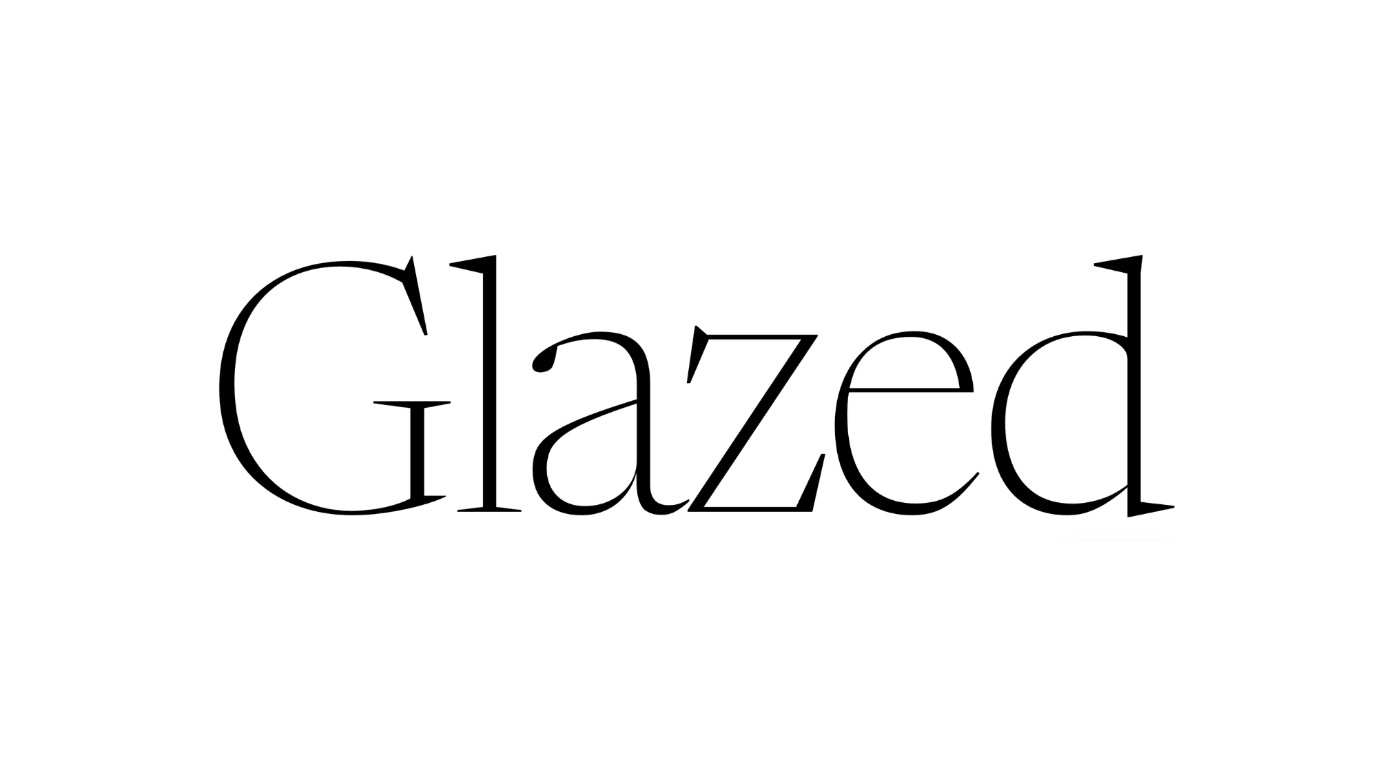 Glazed